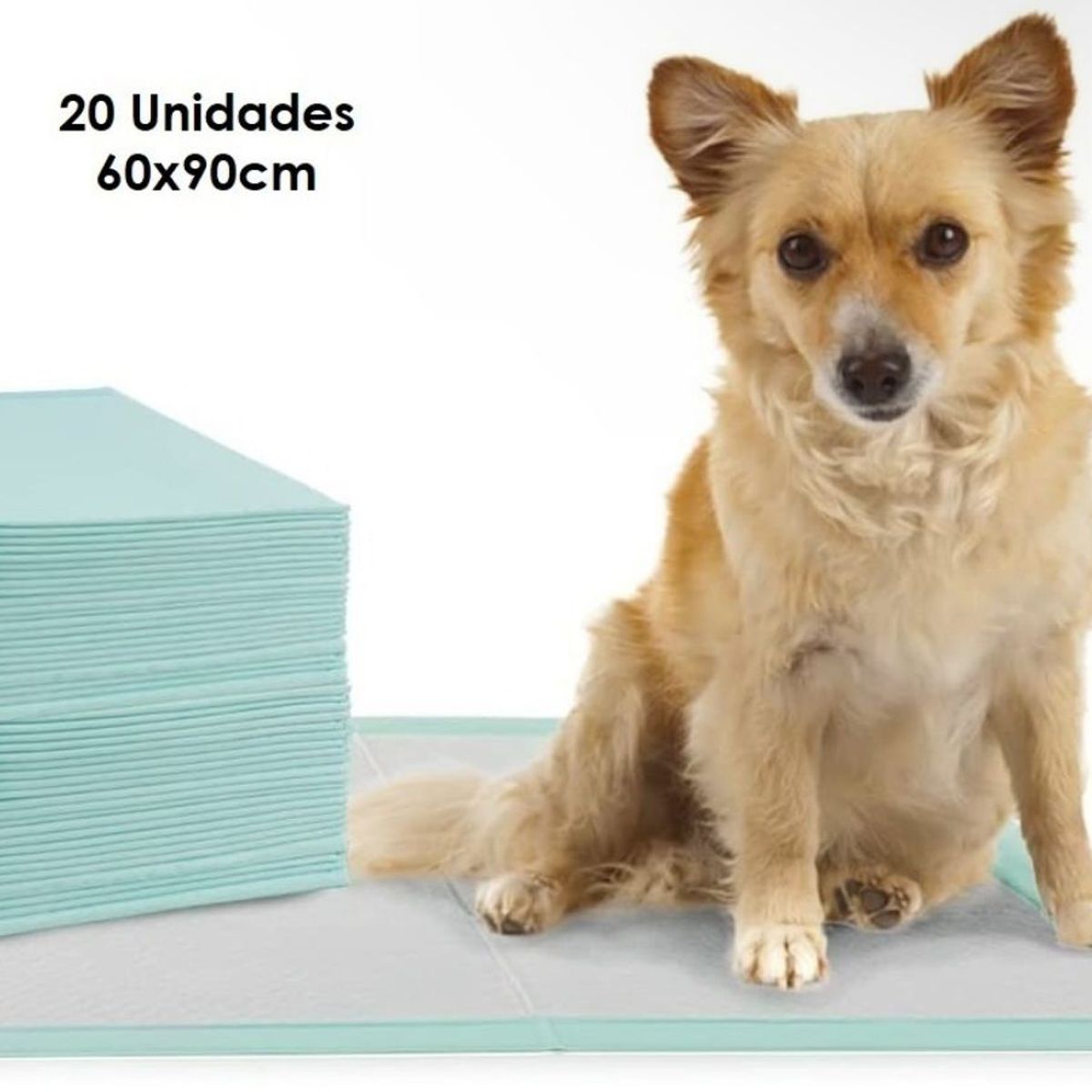 GENERICO - Empapadores Pañales Para Mascota 60x90 Sabanillas Absorbente