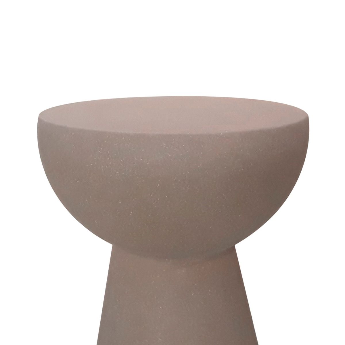 SUR DISEÑO - Mesa Lateral Azzo Terrazo Beige Oscuro