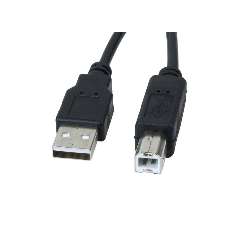 XTECH - Cable USB 1,8 m USB A USB B Negro