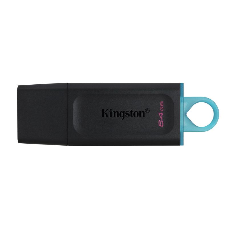 KINGSTON - Pendrive DataTraveler Exodia USB 64 GB USB tipo A Negro y Turquesa