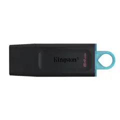 KINGSTON - Pendrive DataTraveler Exodia USB 64 GB USB tipo A Negro y Turquesa