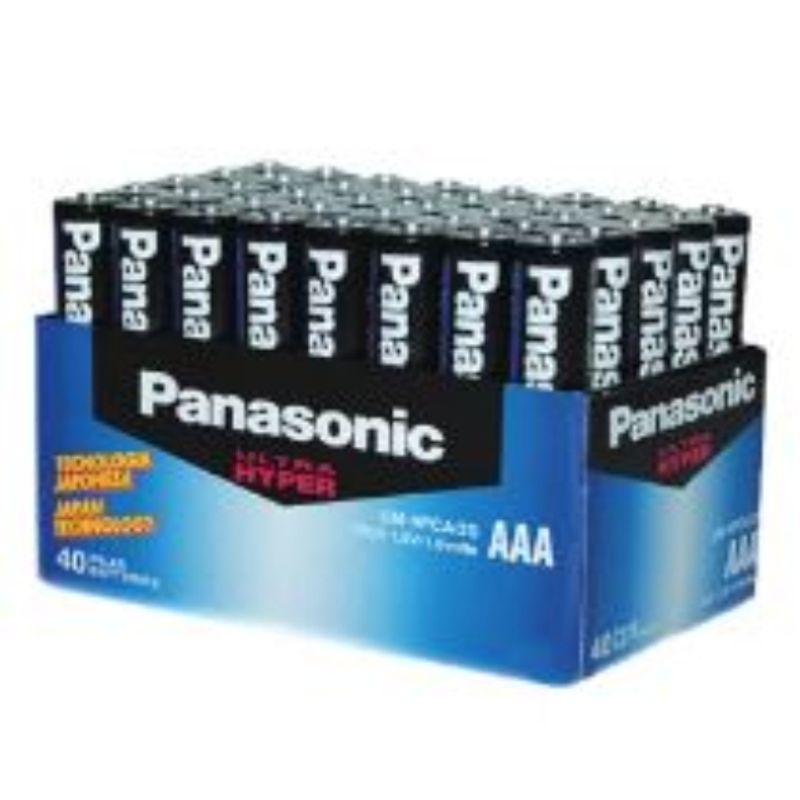 PANASONIC - PILA CARBON PANASONIC AAA X40