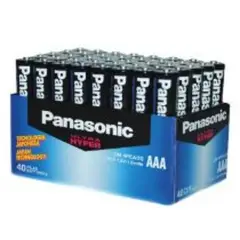 PANASONIC - PILA CARBON AAA X40