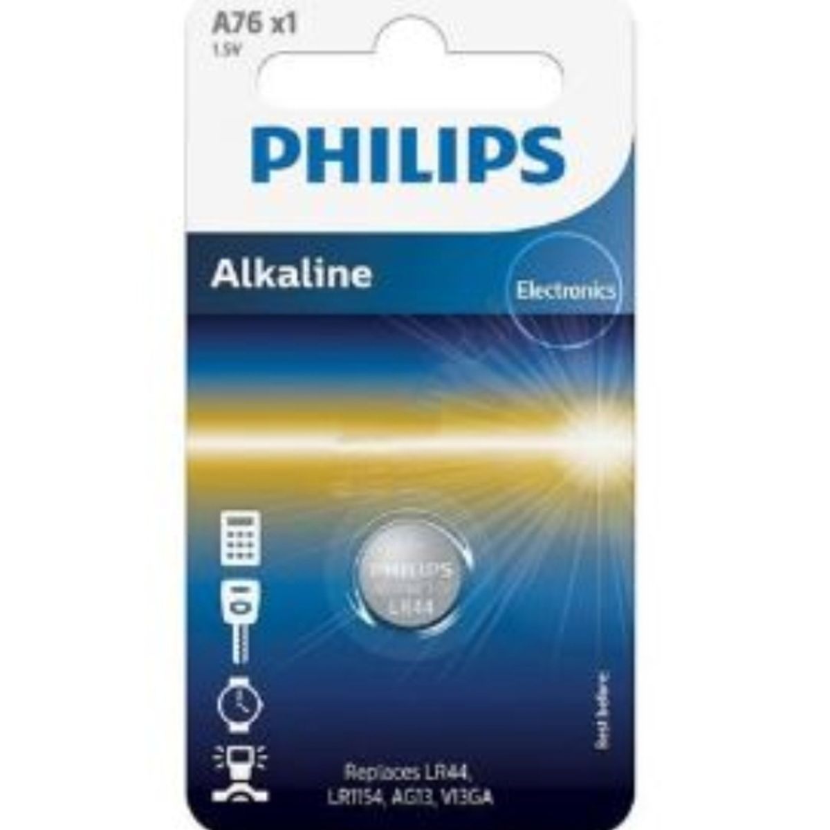 PHILIPS - PILA DE RELOJ PHILIPS LR-44