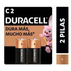 DURACELL - PILAS ALCALINA BLÍSTER C X2