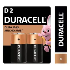 DURACELL - PILAS ALCALINA BLÍSTER D X2