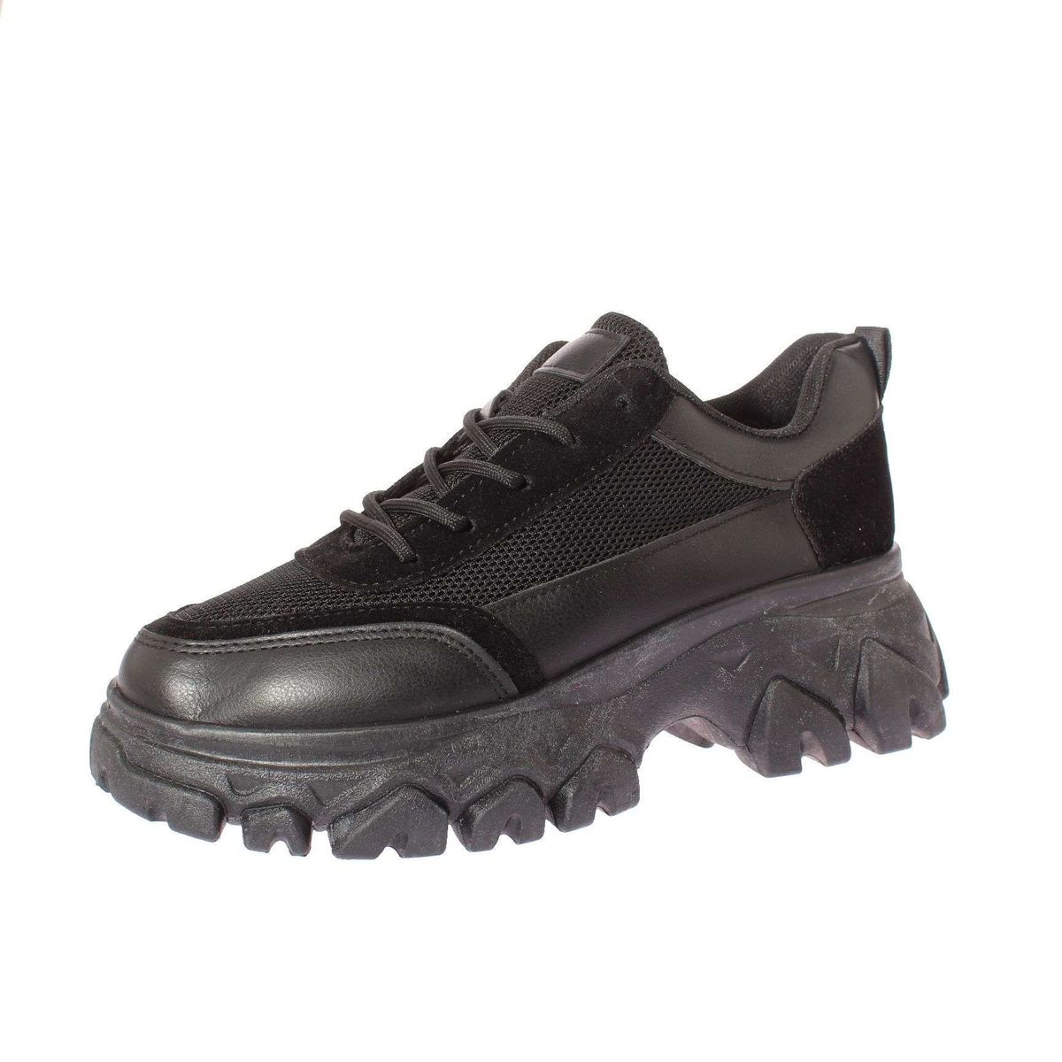 VIA FRANCA - Zapatilla Plataforma Para Mujer Color Negro