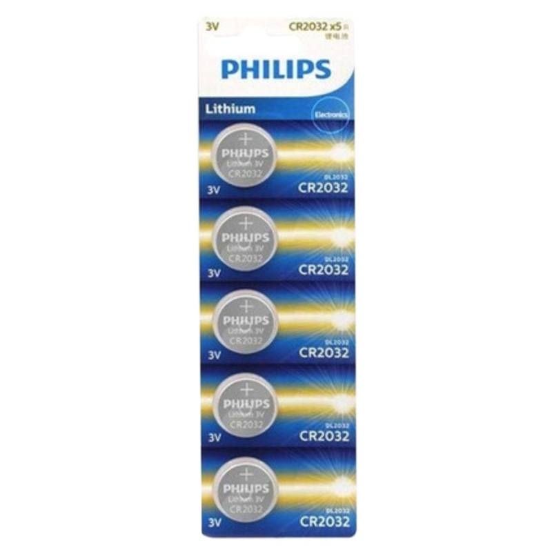 PHILIPS - PILA DE RELOJ PHILIPS CR-2032