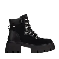 WEIDE - Botin Negro Casual Mujer DH73