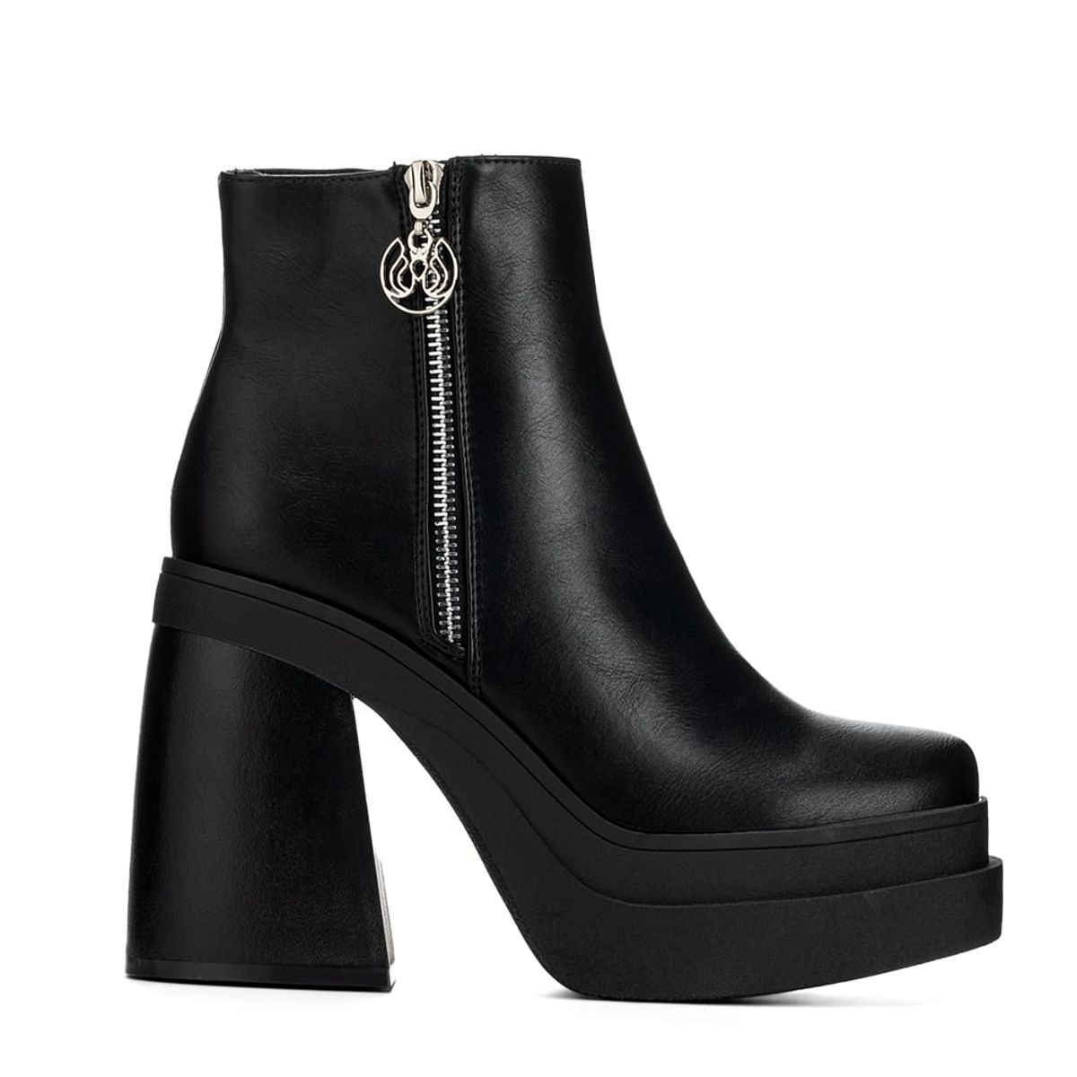 WEIDE - Botin Negro Casual Mujer Weide DH65