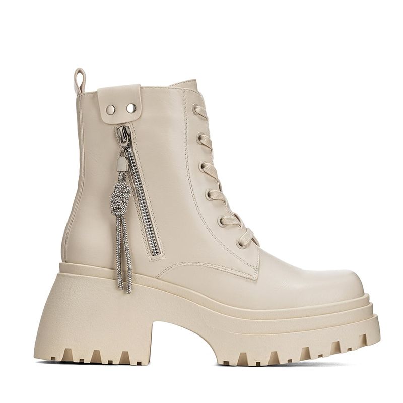 WEIDE - Botin Beige Casual Mujer Weide DH69