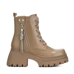 WEIDE - Botin Caqui Casual Mujer DH69
