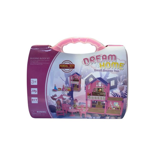 HOMEWELL - Casa de juguete para Decorar Diseño Maletin HOMEWELL