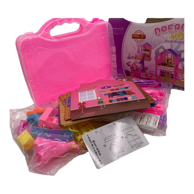 HOMEWELL - Casa de juguete para Decorar Diseño Maletin HOMEWELL