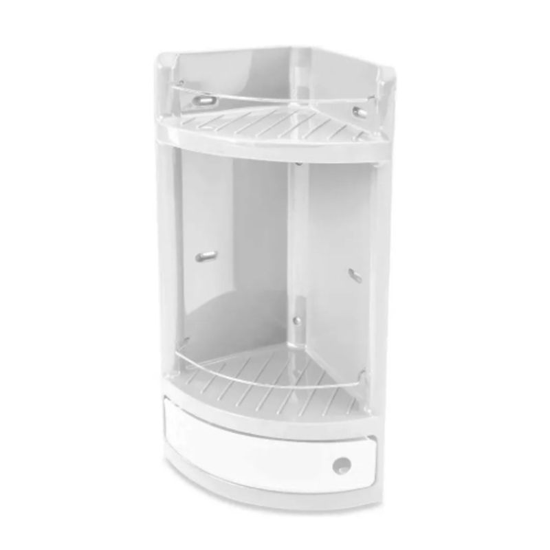 REYPLAST - Esquinero Organizador De Ducha Baño Rey Plast