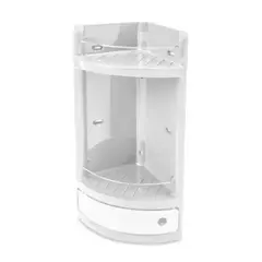REYPLAST - Esquinero Organizador De Ducha Baño Rey Plast