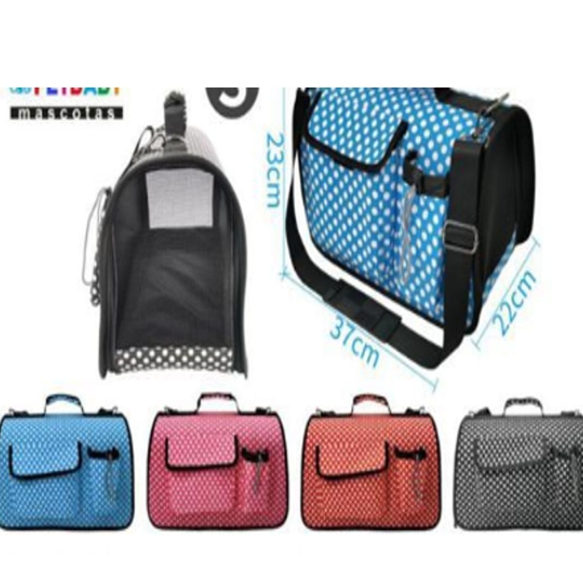 GENERICO - Bolsos de Transporte Viaje Portátil Para Mascotas Rosa S