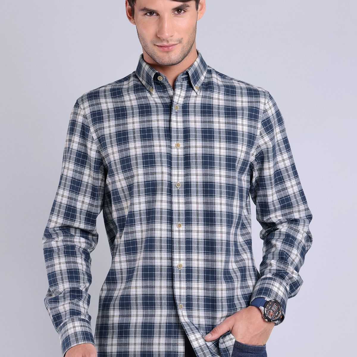 GUY LAROCHE - Camisa Escocesa Guy Laroche GUY LAROCHE
