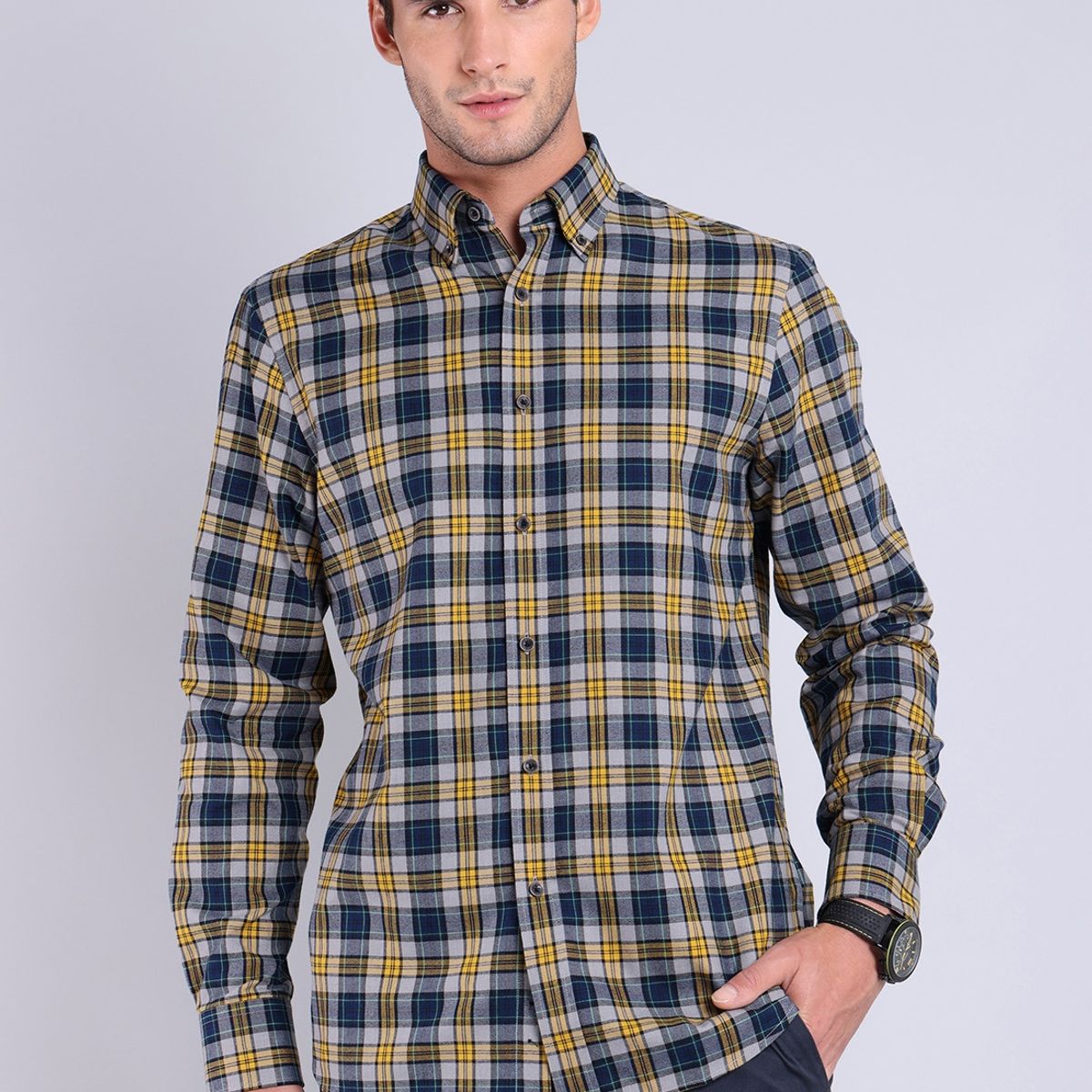 GUY LAROCHE - Camisa Escocesa Guy Laroche GUY LAROCHE