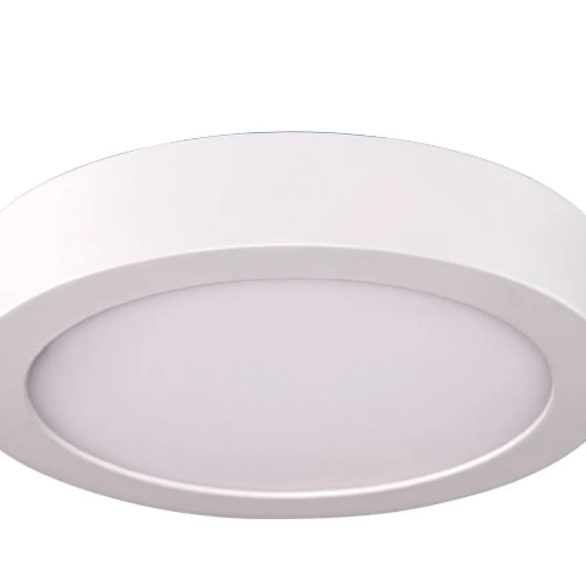 GENERICO - PANEL LED SOBREPUESTO REDONDO 12W LUZ CALIDA