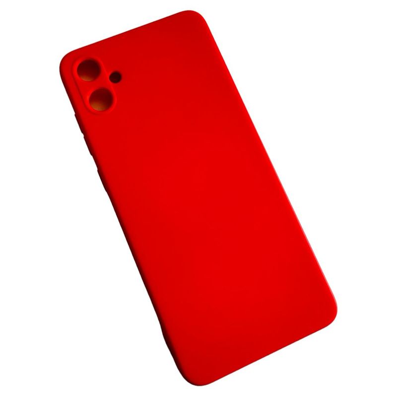 GENERICO - Carcasa Funda Para Samsung A05 Normal Silicona Rojo