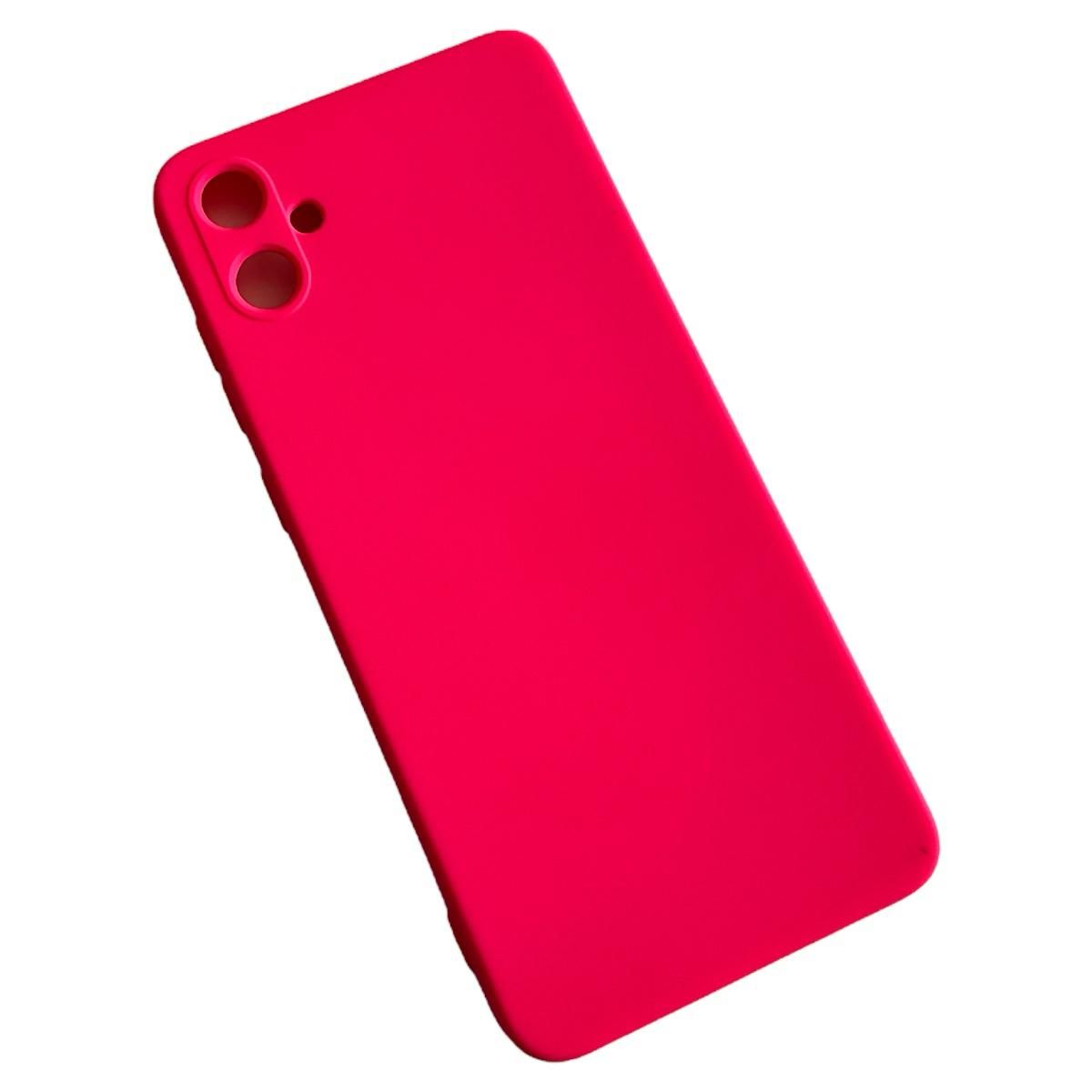 GENERICO - Carcasa Funda Para Samsung A05 Normal Silicona Rosa Chicle