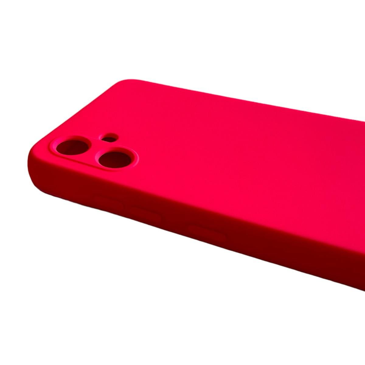 GENERICO - Carcasa Funda Para Samsung A05 Normal Silicona Rosa Chicle