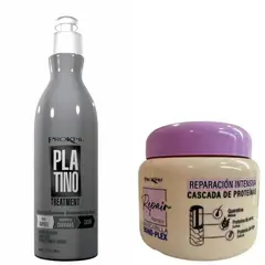 PROKPIL - Matizador Platino 300ml Mascarilla Capilar 350ml
