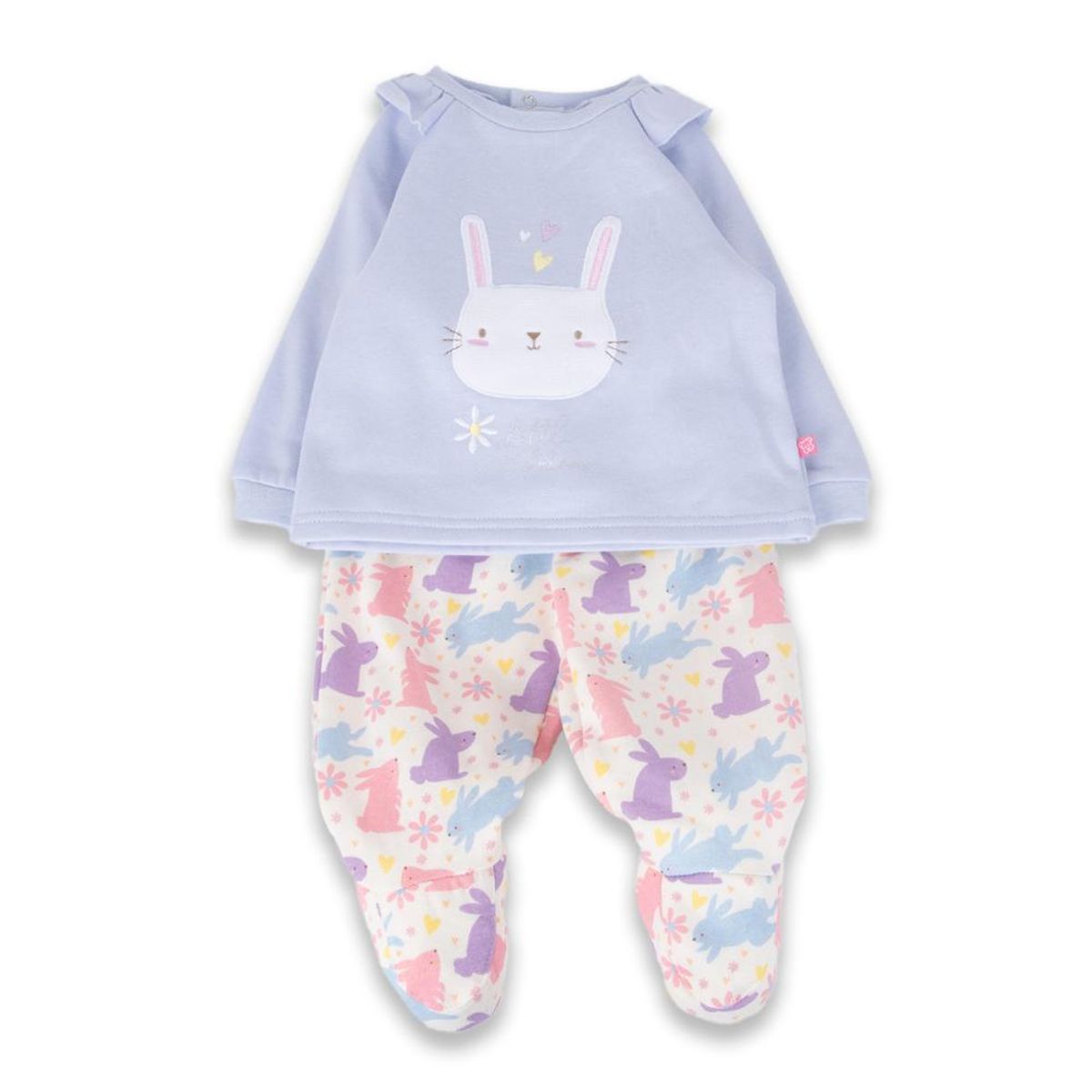 PILLIN - Pijama Bebé Niña Azul claro Pillin - Azul Zafiro