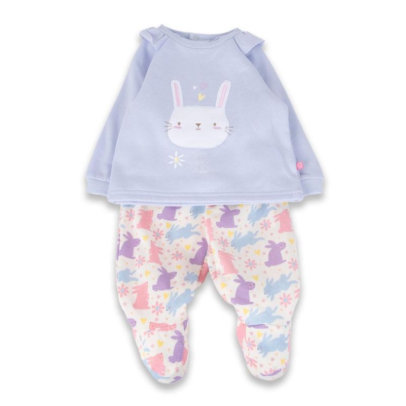 PILLIN - Pijama Bebé Niña Azul claro Pillin - Azul Zafiro