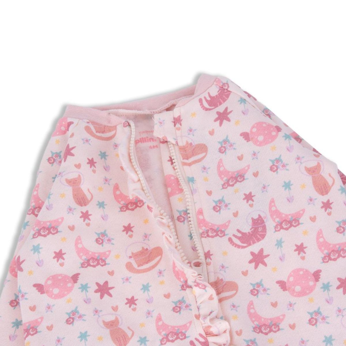 PILLIN - Pijama Bebé Niña Palo rosa Pillin PILLIN