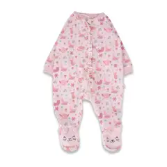 PILLIN - Pijama Bebé Niña Palo rosa