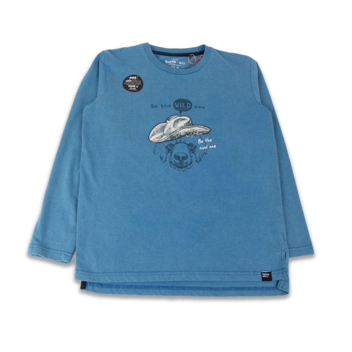 PILLIN - Polera Niño Azul Pillin - Azul