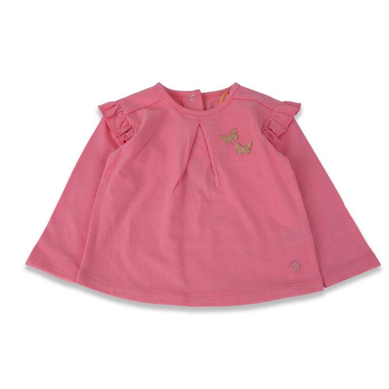 PILLIN - Polera Bebé Niña Rosa chicle Pillin PILLIN