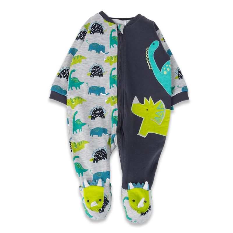 PILLIN - Pijama Bebé Niño Gris Pillin PILLIN