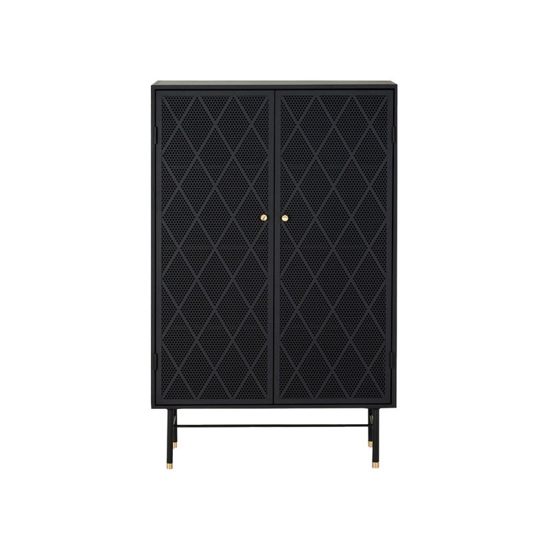 SUR DISEÑO - Gabinete Ventoux Metal Negro