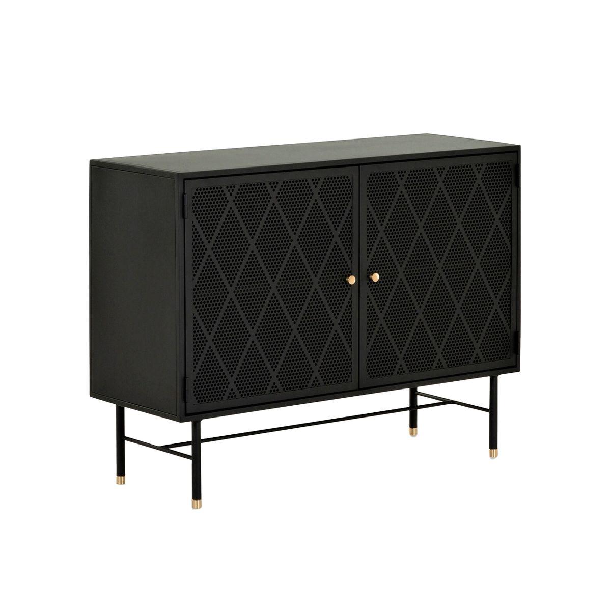 SUR DISEÑO - Buffet Ventoux Metal Negro