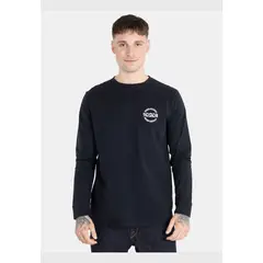 VOLCOM - Polera Stoneature Ls Tee Negro Hombre Volcom.