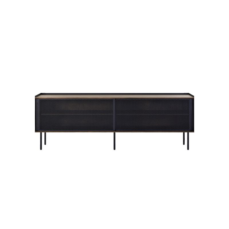 SUR DISEÑO - Mesa de TV Cape Grande Marrón Tawny Negro
