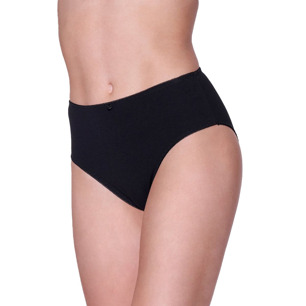 BAZIANI - Calzón Tiro Alto  Algodón Lycra 2001