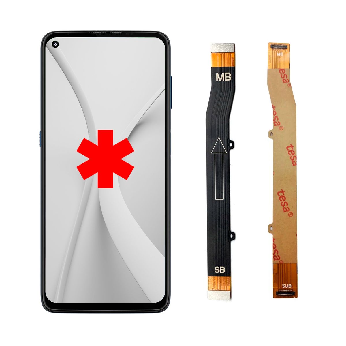 GENERICO - Flex Main Principal Compatible con Motorola Moto G9 Plus