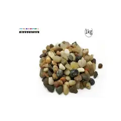 GENERICO - Mini Piedras Decorativas Jardín Colores 1kg