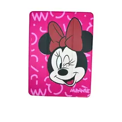 GENERICO - Funda Smart Cover Compatible Con iPad 12.9 Minnie Fucsia Con Ranura