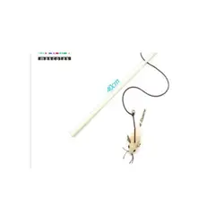 GENERICO - Juguete Gato Mimo Varilla 40cm Diseño Ratón