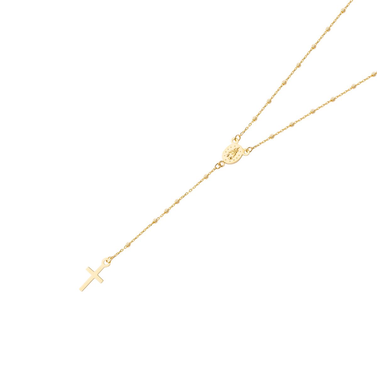 JB JOYAS BARON - Collares de Oro 18kt Modelo Rosario Delicado