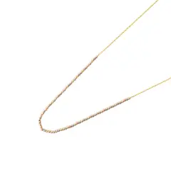 JB JOYAS BARON - Collares de Oro 18kt Modelo Pelotitas Tricolor