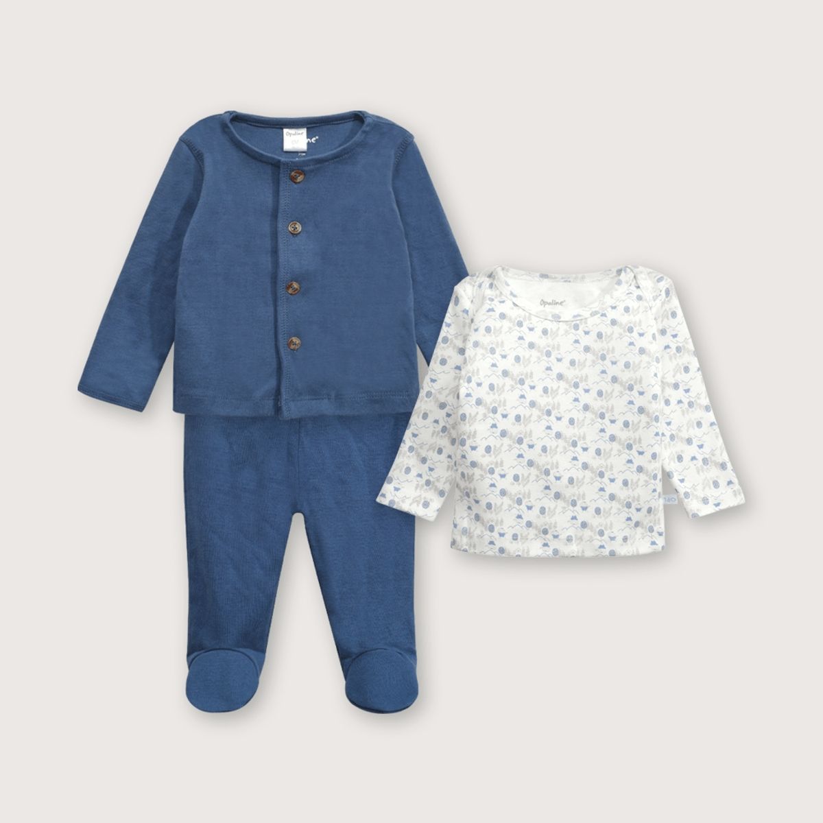 OPALINE - Conjunto Niño Azul 38498 Opaline
