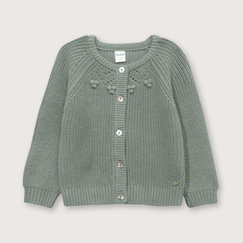 OPALINE - Chaleco Niña Verde 38488 Opaline