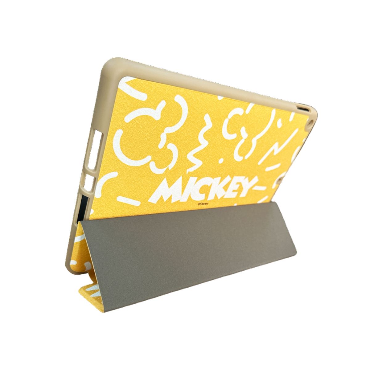 JOIGO - Funda Smart Cover Para iPad 12.9 Mickey Naranjo Con Ranura
