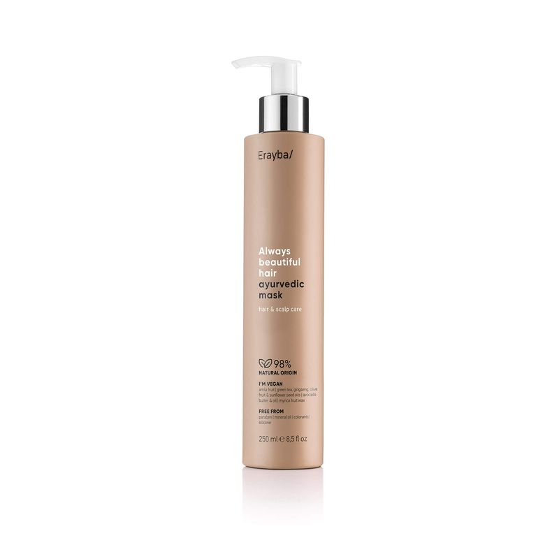 GENERICO - MASCARA AYURVEDIC NUTRICION 250ML 98VEGANO ERAYBA.-